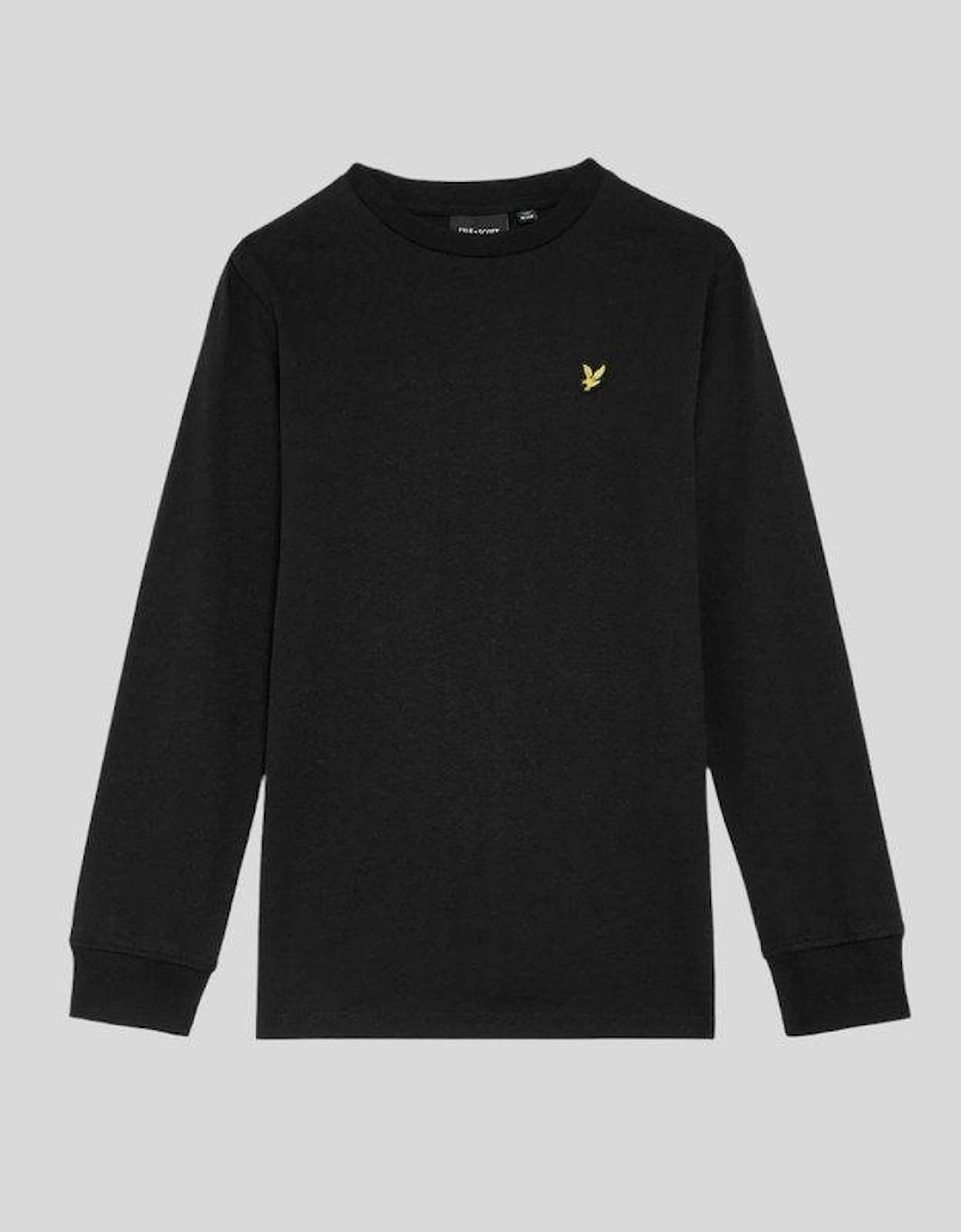 Lyle & Scott Lyle And Scott Boy's Long Sleeve Cotton T-Shirt - Black