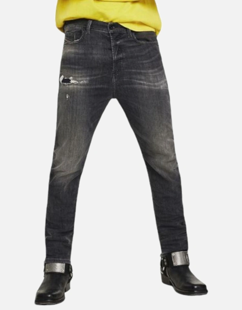 D VIDER 069DM Mens Jeans Denim Stretch Carrot Fit Trousers Casual Pants