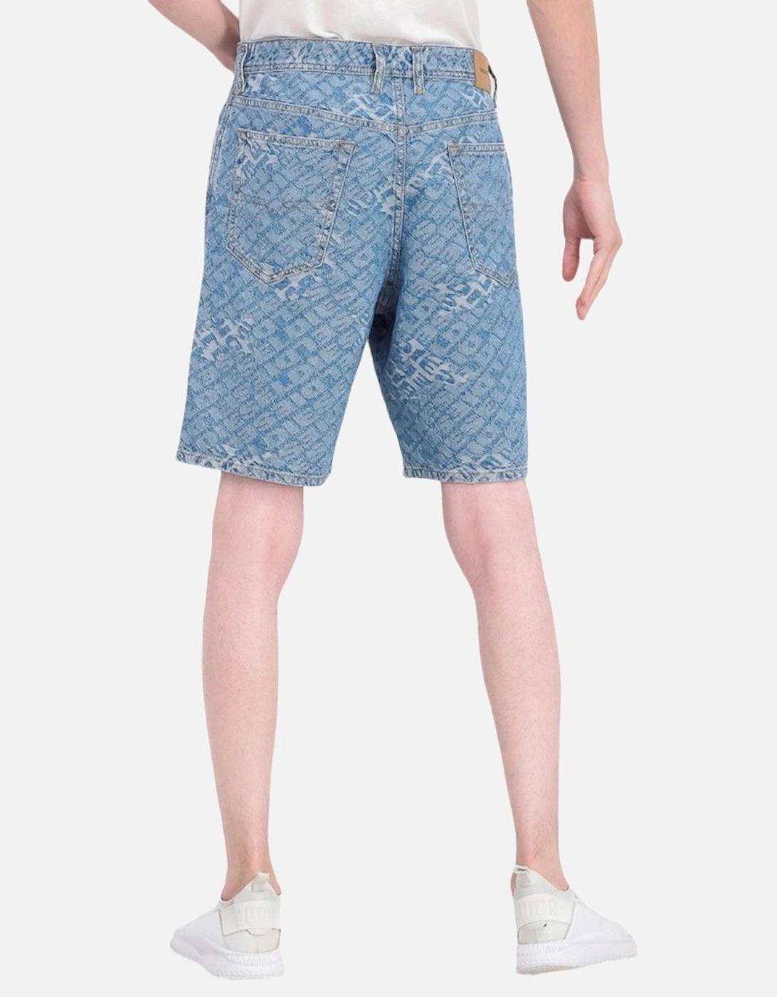 D WILLOH 084WW Mens Shorts Denim Jeans