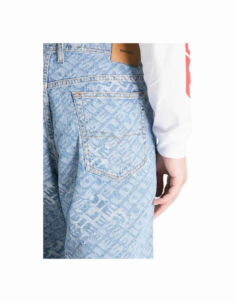 D WILLOH 084WW Mens Shorts Denim Jeans