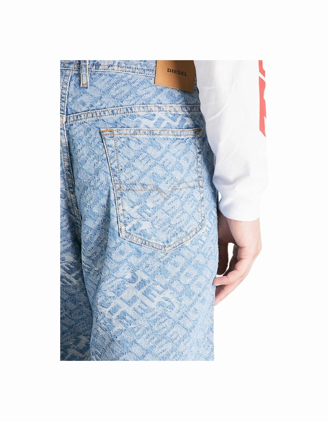 D WILLOH 084WW Mens Shorts Denim Jeans