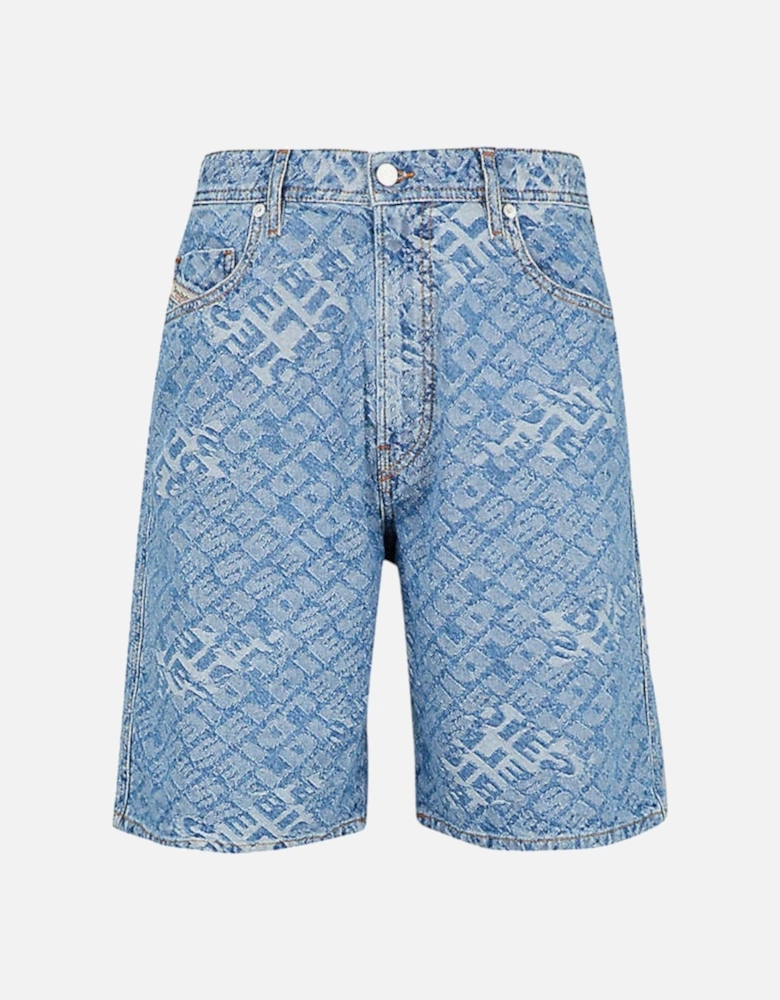 D WILLOH 084WW Mens Shorts Denim Jeans