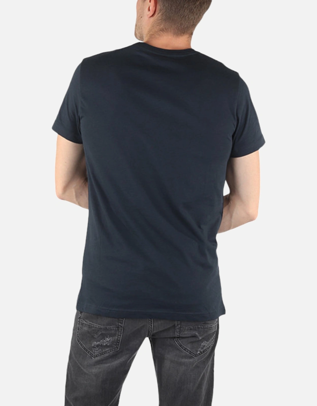 T DIEGO QA Mens T Shirt Short Sleeve Crew Neck Slim Fit Casual Cotton Tee