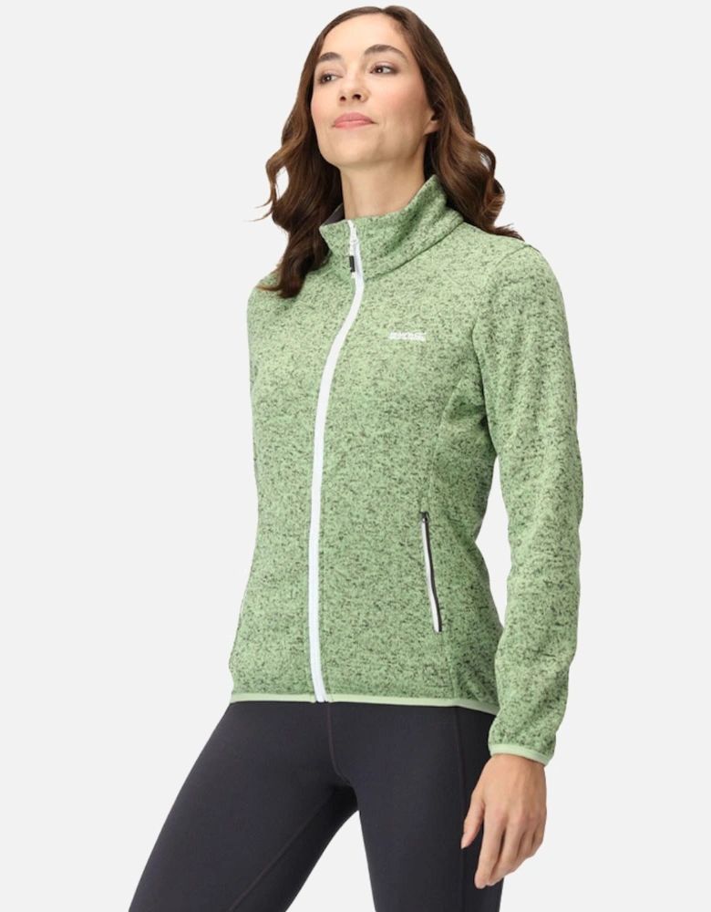 Womens Newhill Breathable Full Zip Fleece Jacket