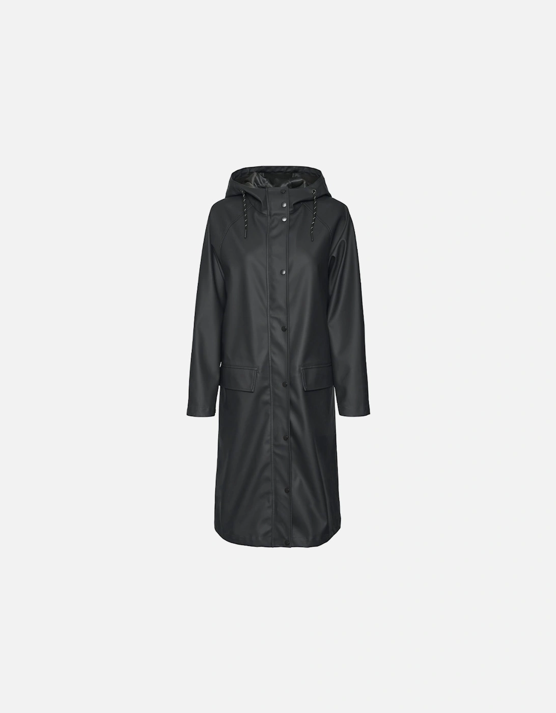 Women's Malou Coated Coat Asphalt