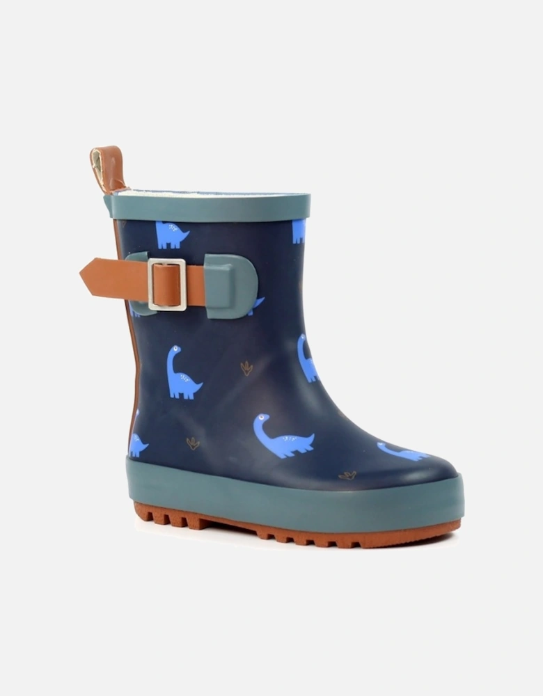 Bronty Blue Toddler Wellington