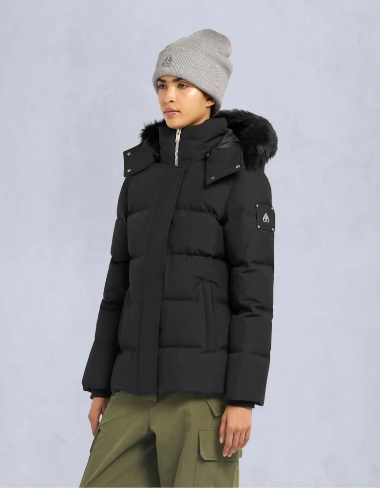 Cloud 3Q Shearling Womens Down Jacket