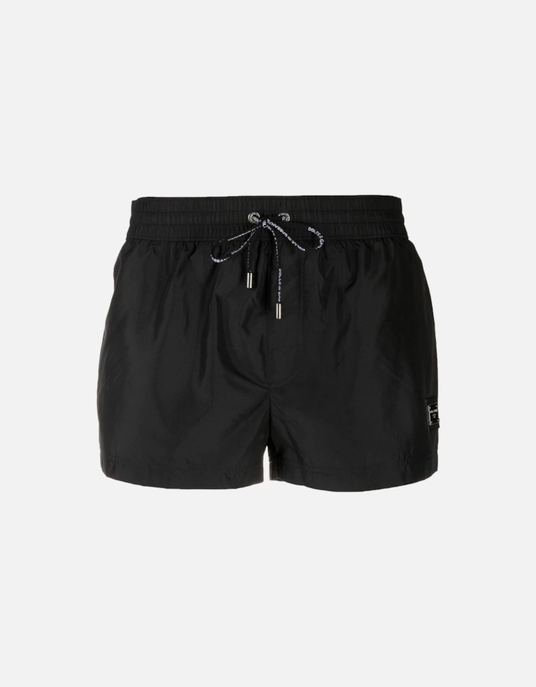 Plaque Swimshorts Black