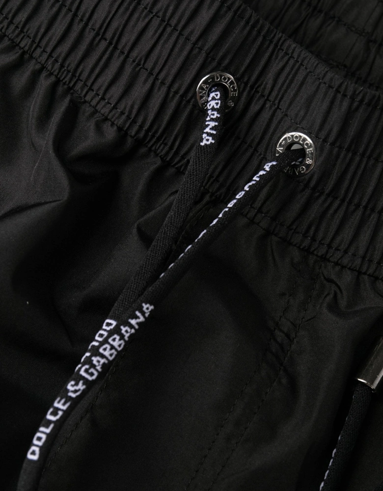 Plaque Swimshorts Black