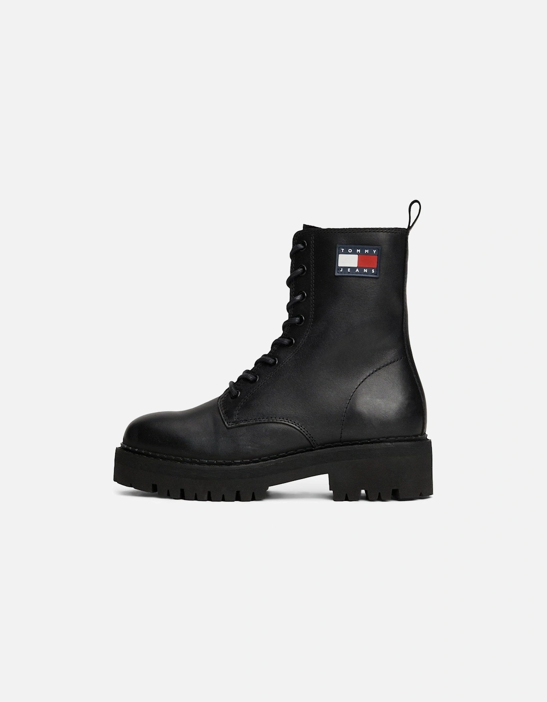 Logo Lace Up Boots - Black, 7 of 6