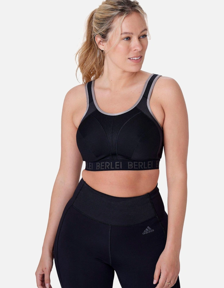 Extreme Impact Non Wired Sports Bra (second Sizes) - Black