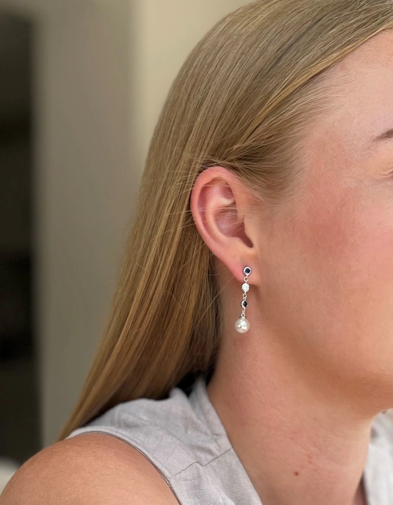 Inge Silver Tanzanite Earrings