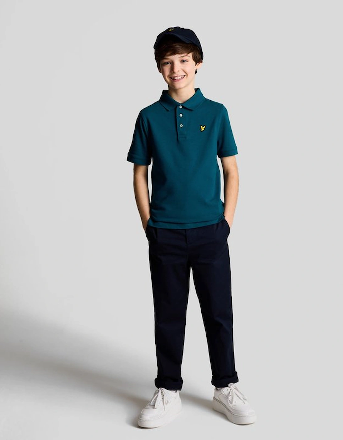 Kids Plain Polo Shirt