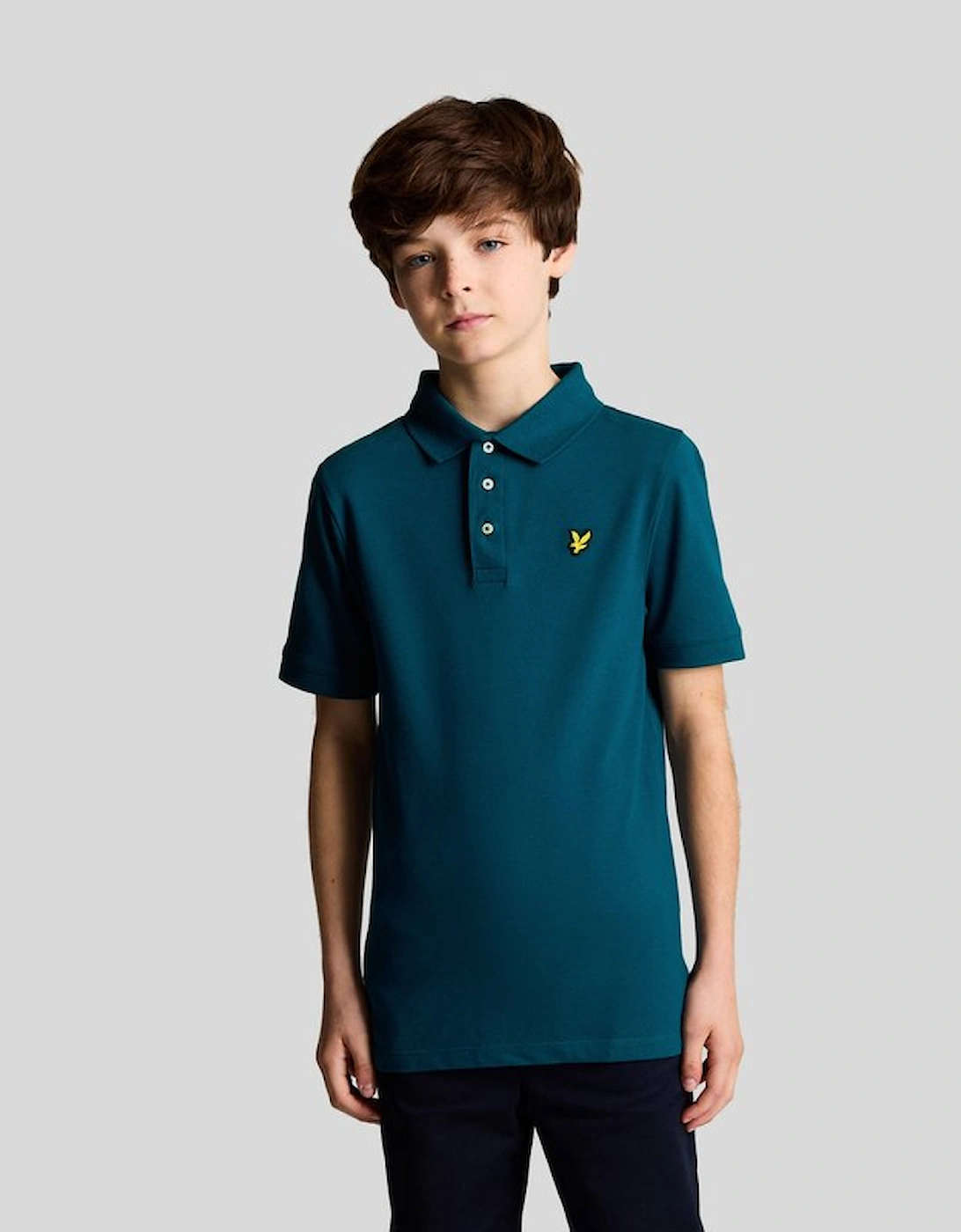 Kids Plain Polo Shirt, 6 of 5