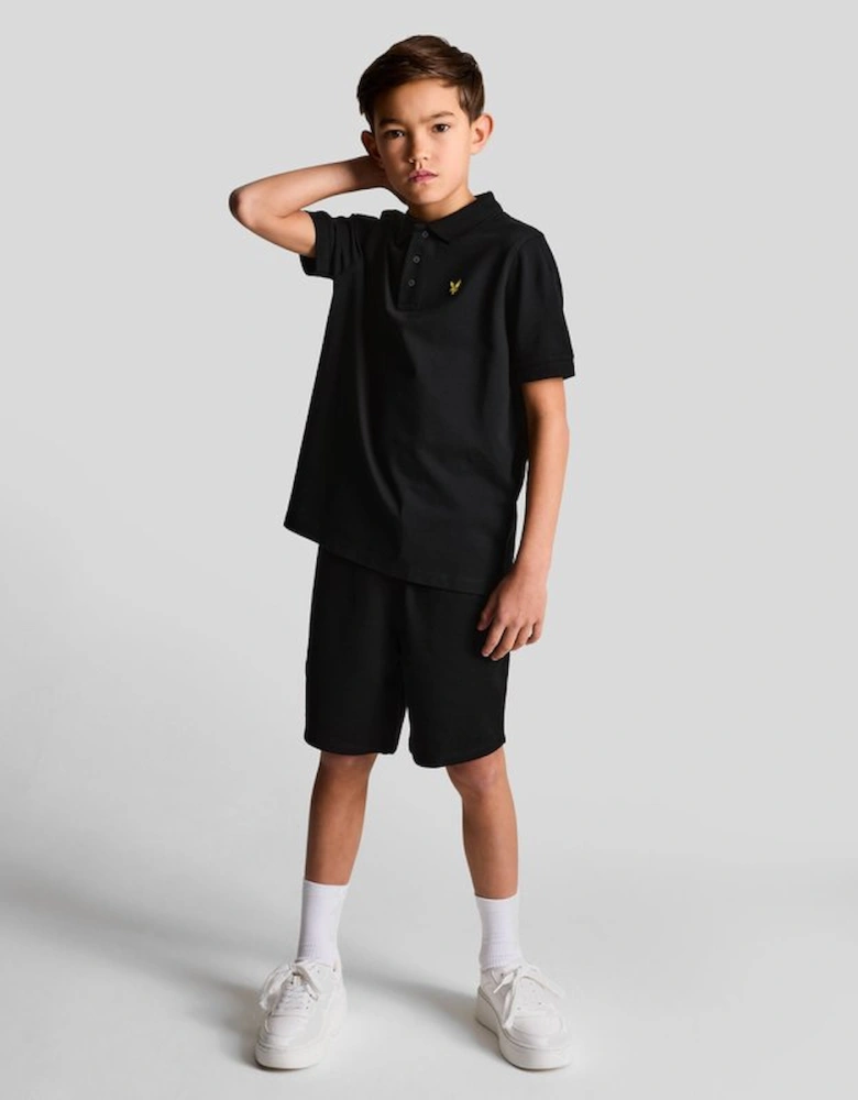 Kids Plain Polo Shirt