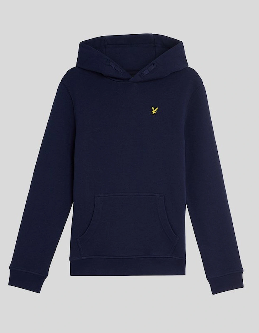 Lyle And Scott Boy's Loopback Cotton Hoodie - Navy - Size, 10 Years/11 Years