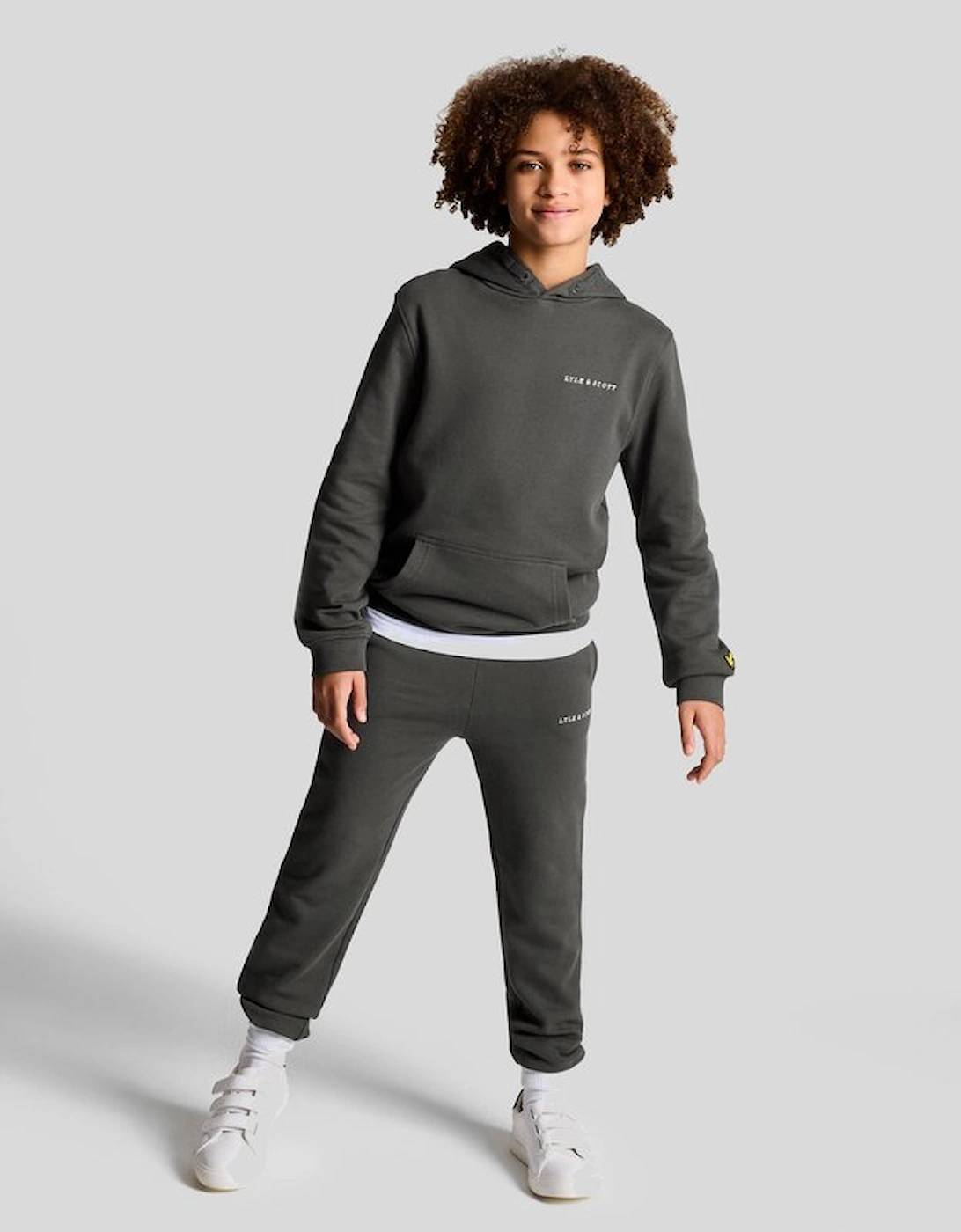 Kids Script Embroidered Jogger