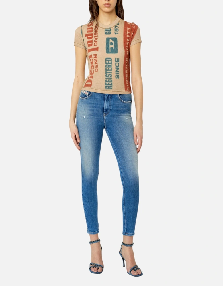 1984 SLANDY 09E91 Womens Denim Jeans