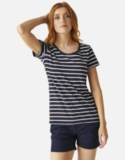 Navy/White Stripe