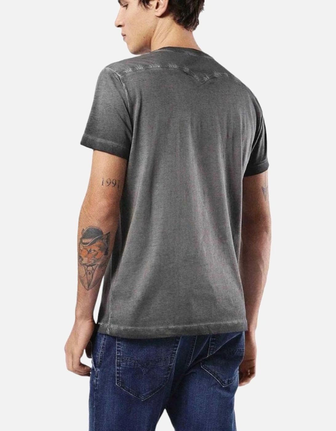 T DIEGO PEARLS 900 Mens T-Shirt V Neck Short Sleeve Tee Casual Cotton Top