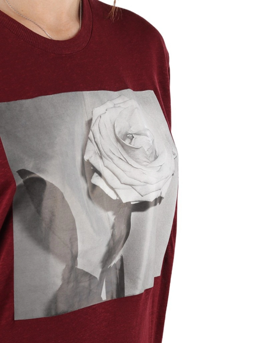 T RACHEL P Womens T-Shirt Lyocell Crew Neck