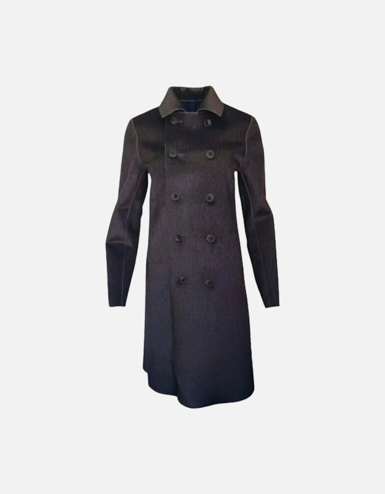 L LILAC Womens Jacket Double Breasted Coat Winter REVERSIBLE Overcoat