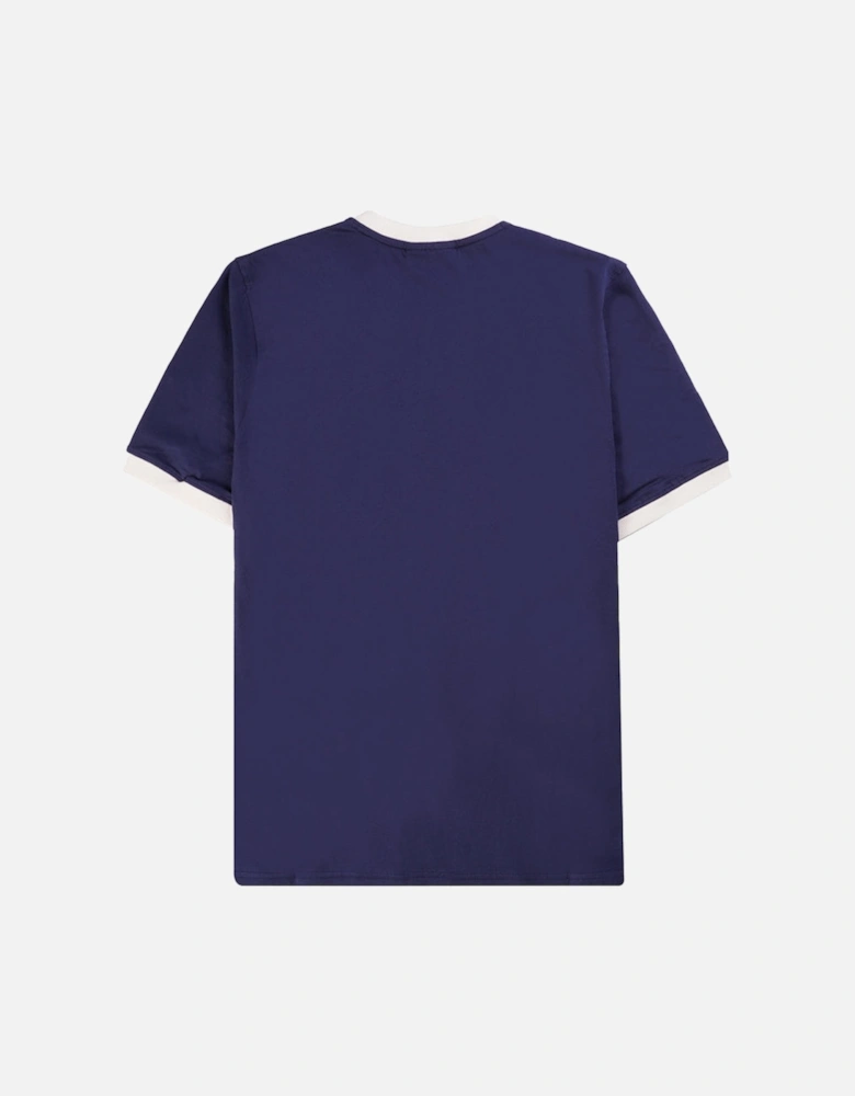 Marconi T-Shirt Navy/Gardenia