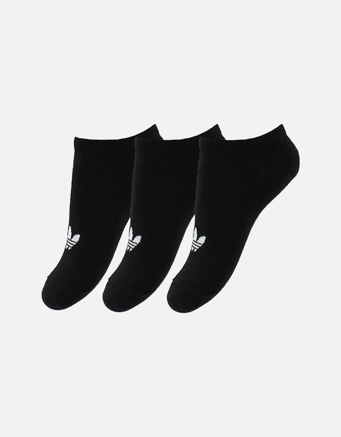 Mens Womens Ankle Socks 3X Pack Regular Soft Cotton Low Cut Trainer Black