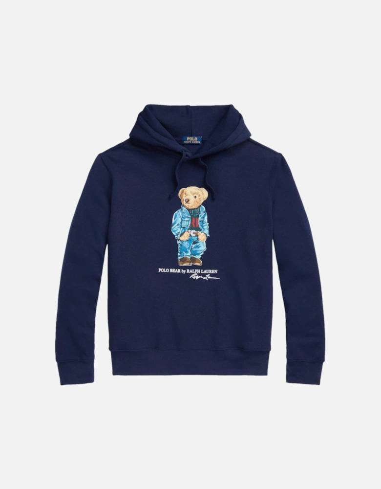 Denim Bear Hoody 001 Cruise Navy