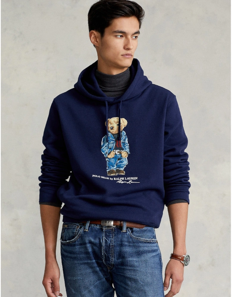 Denim Bear Hoody 001 Cruise Navy