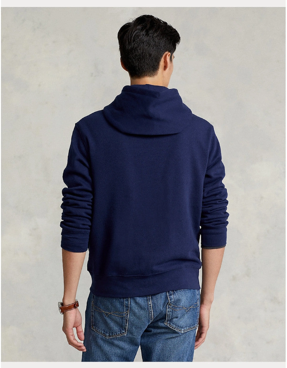 Denim Bear Hoody 001 Cruise Navy