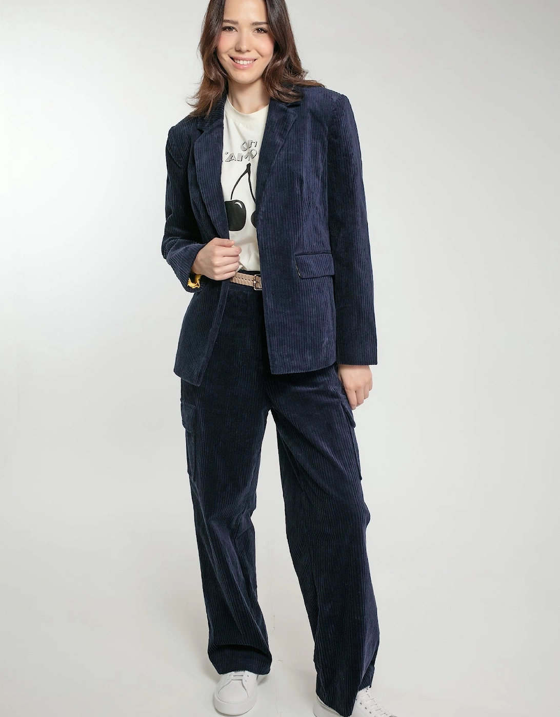 ELODIE CORD BLAZER