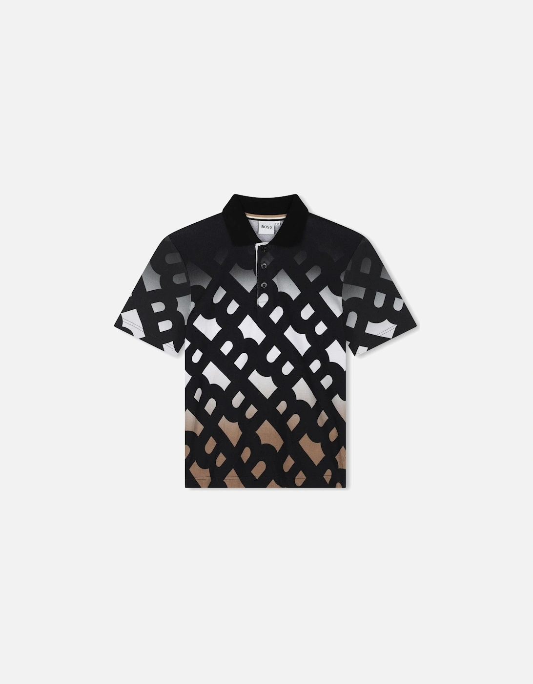 BOSS BOYS BLACK POLO J51174, 3 of 2