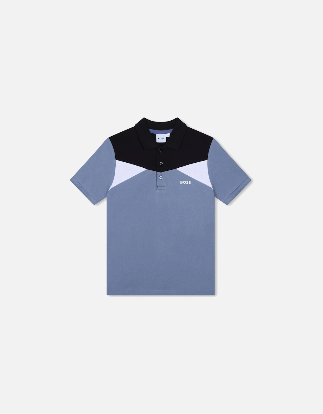 BOSS SLATE BLUE POLO SHIRT J51167, 3 of 2