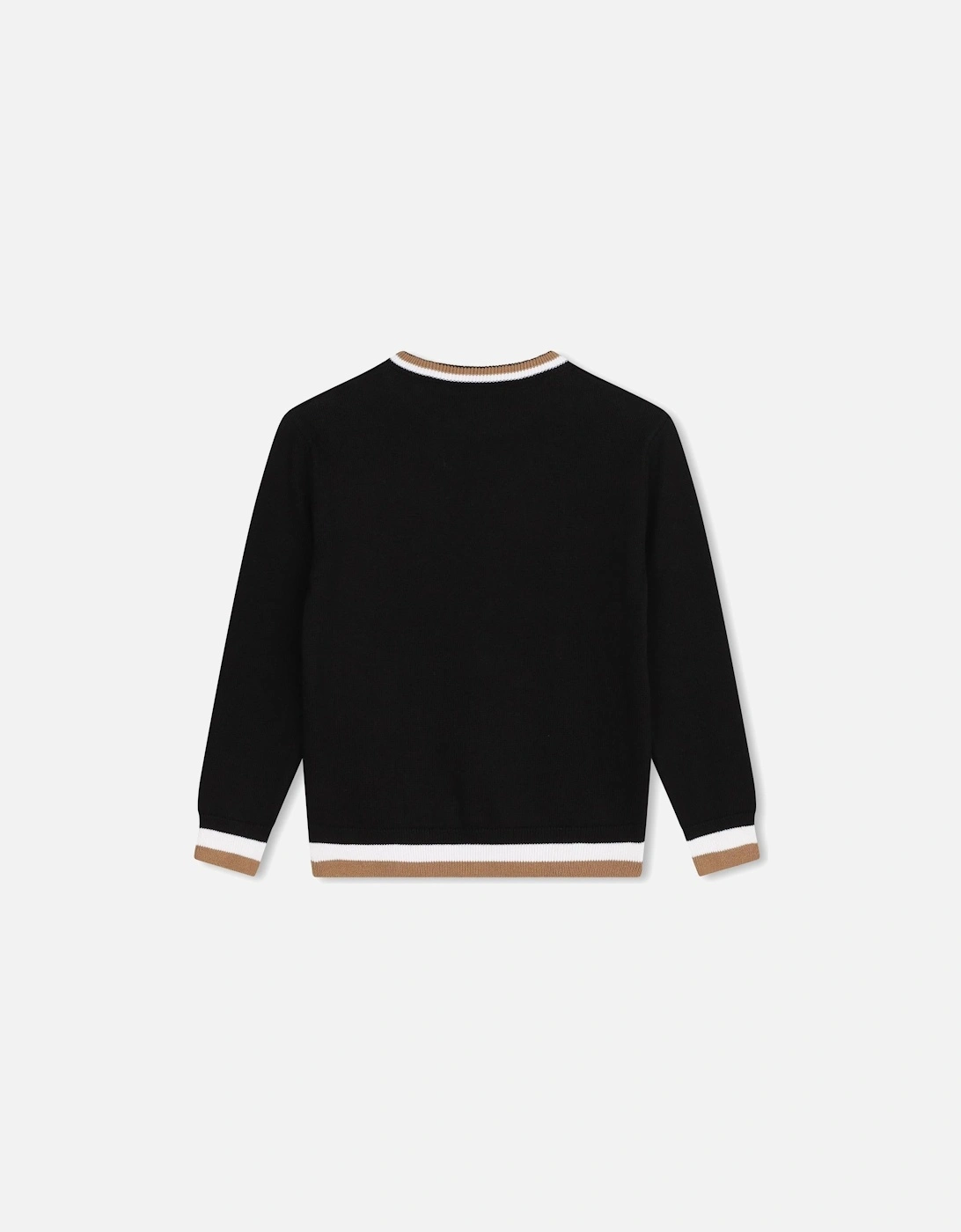 BOSS BOYS BLACK PULLOVER J51178