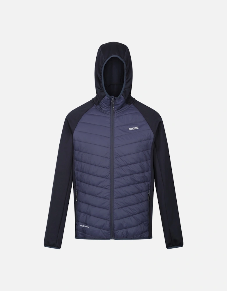 Adults Jacket Water Repellent Andreson viii Hybrid Zip navy UK Size