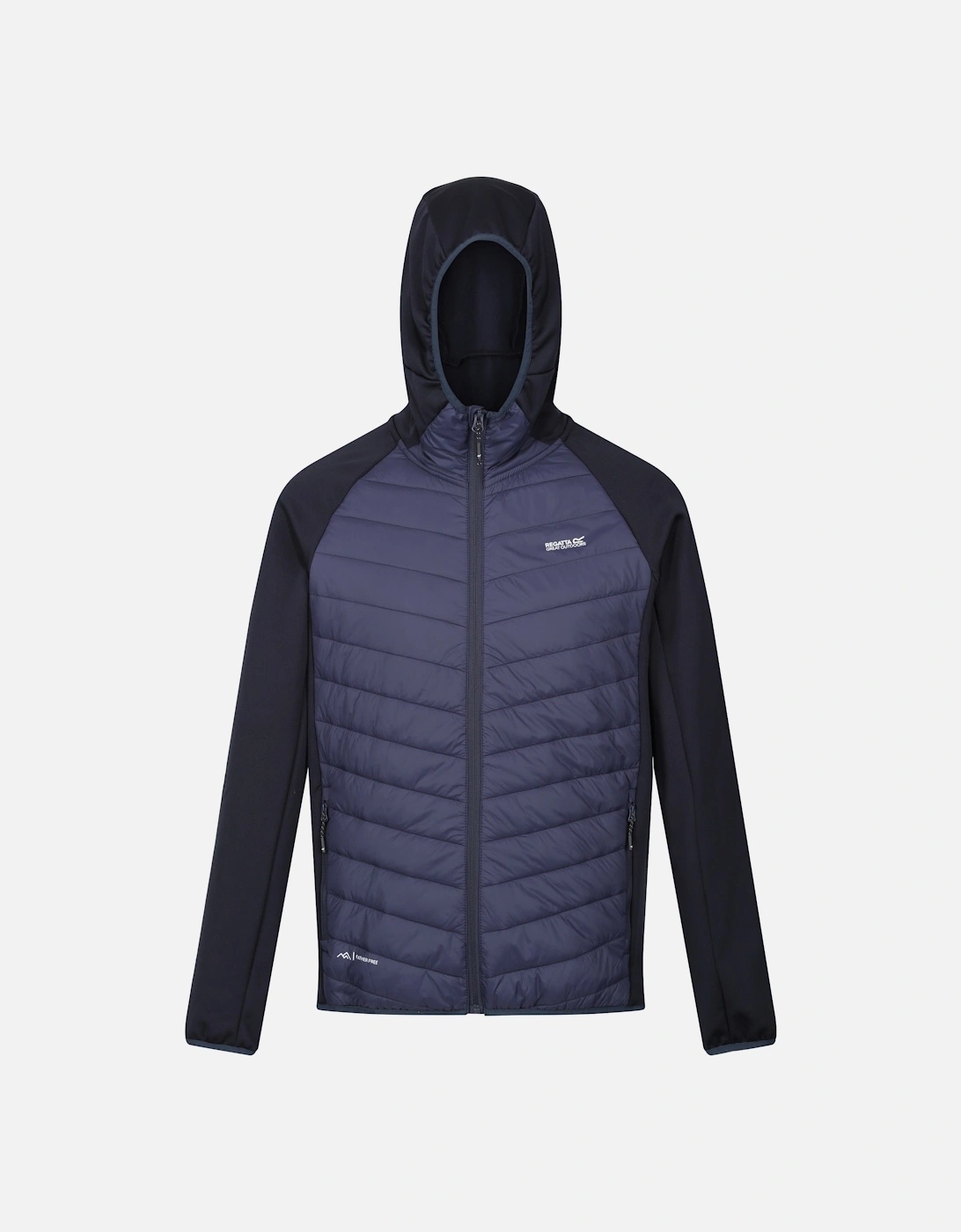 Adults Jacket Water Repellent Andreson viii Hybrid Zip navy UK Size