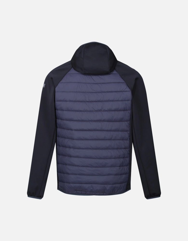Adults Jacket Water Repellent Andreson viii Hybrid Zip navy UK Size