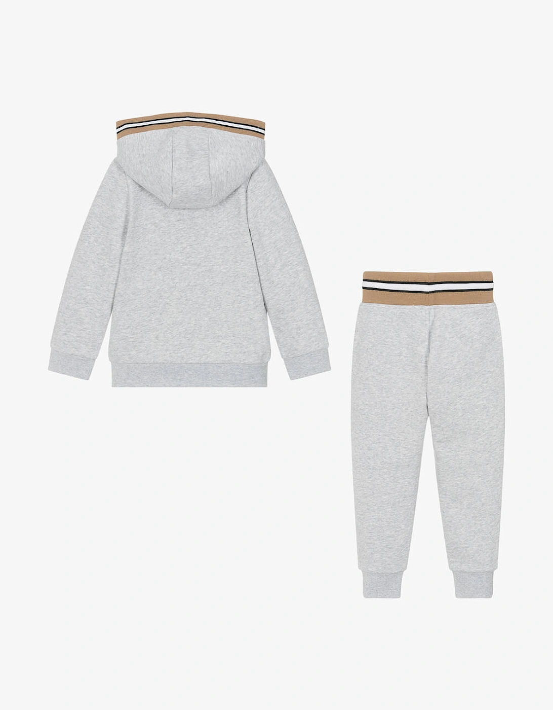 BOSS BOYS GREY TRACKSUIT J51135