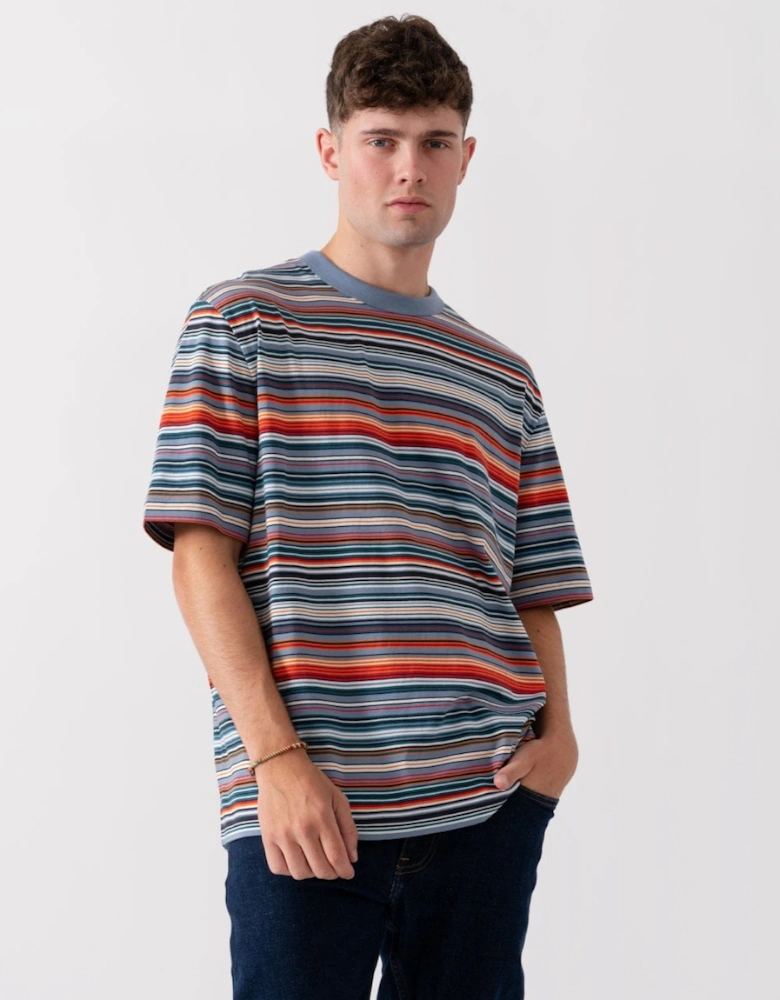 PS Mens Short Sleeve Stripe T-shirt