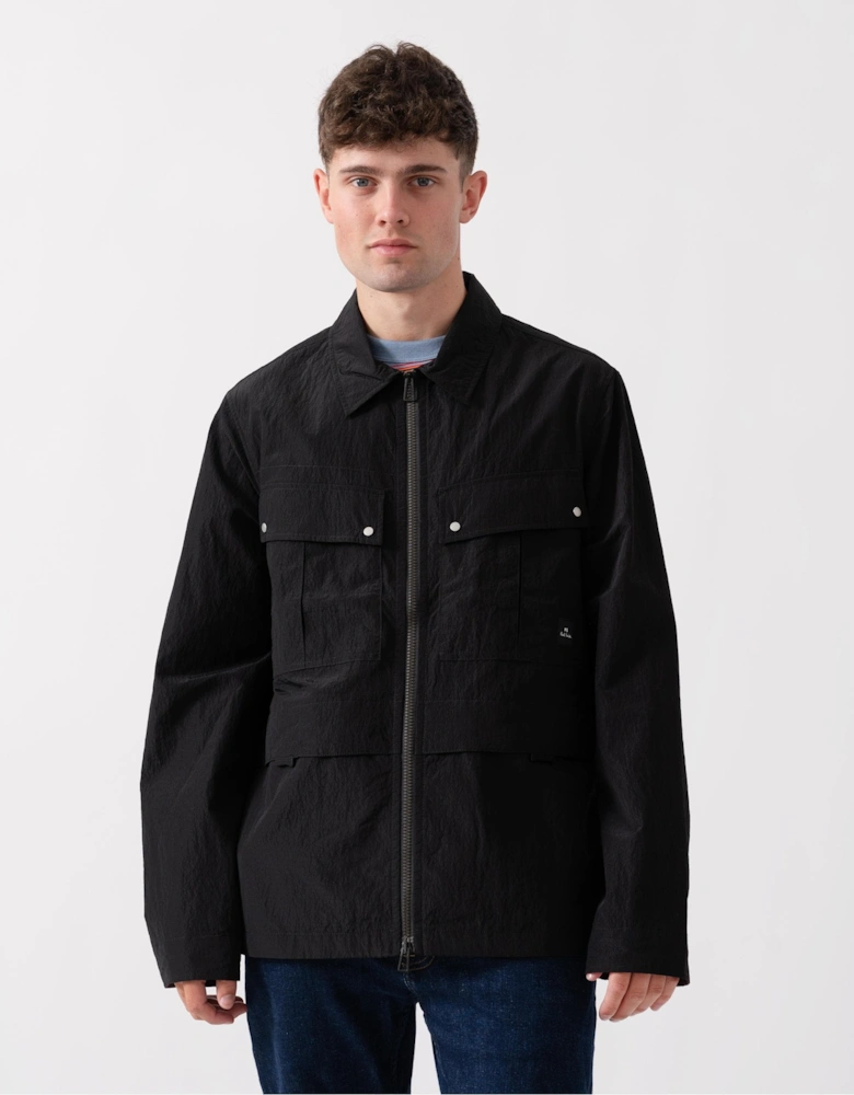 PS Mens Unlined Zip Overshirt