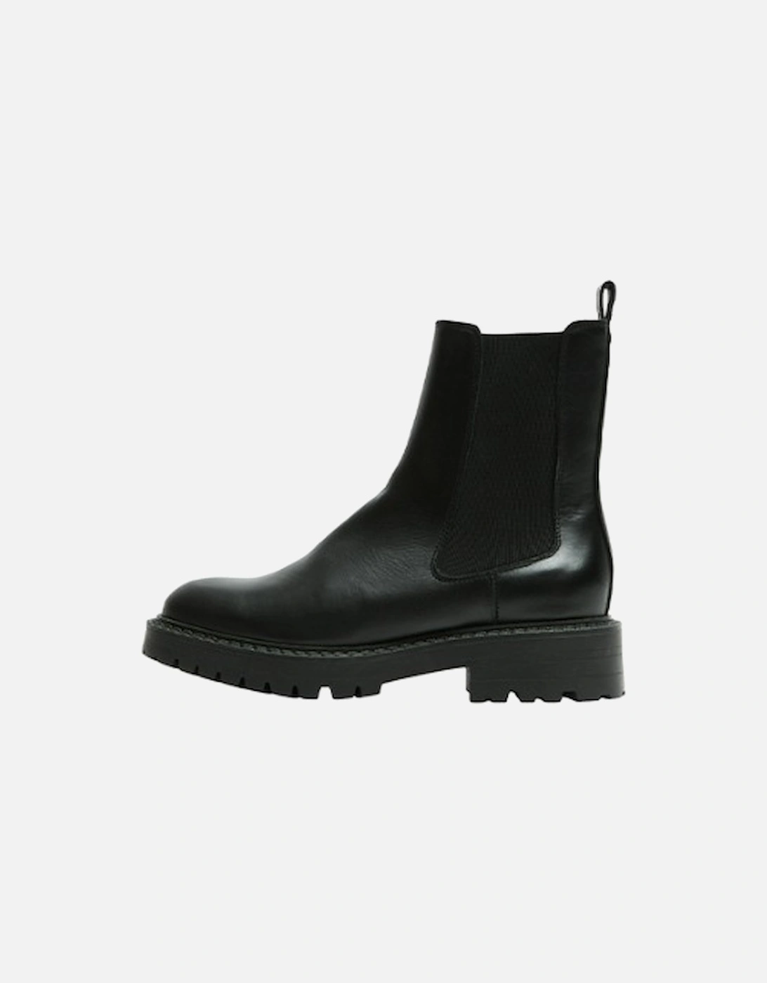 Femme Vilma Leather Chelsea Boot Black