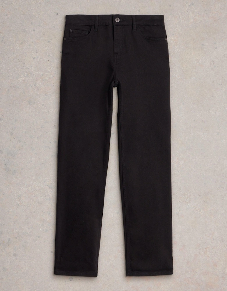 Women's Taylor Straight Jean Black Denim