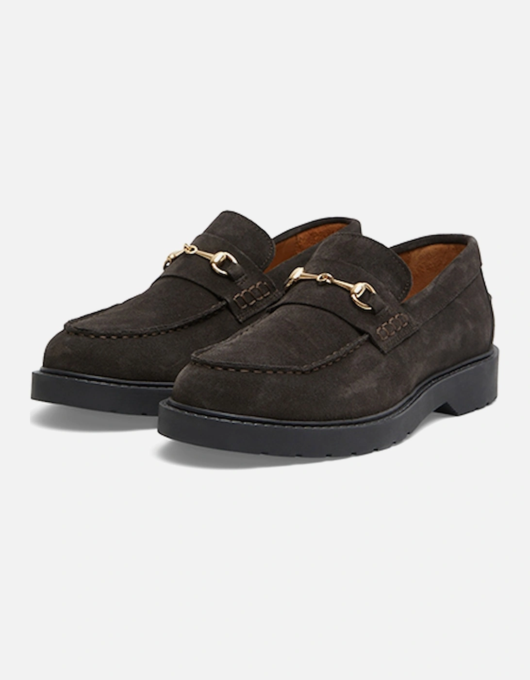 Homme Tim Suede Horsebit Loafer Demitasse, 5 of 4