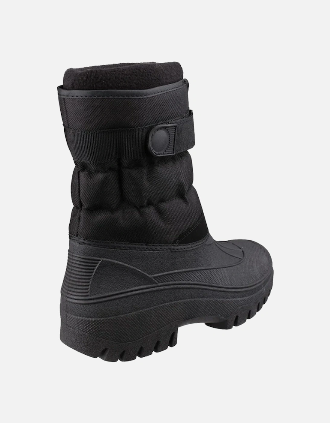 Women's Chase Touch Fastening and Zip up Winter Boots Black