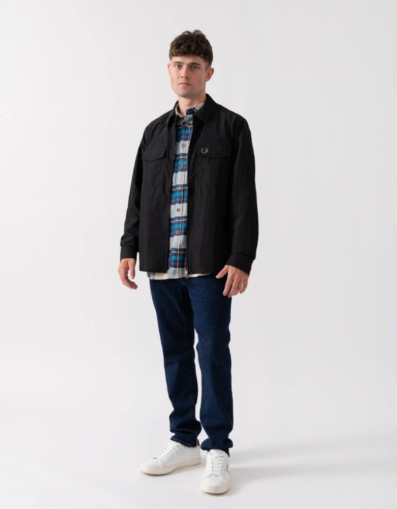 Mens Zip Overshirt