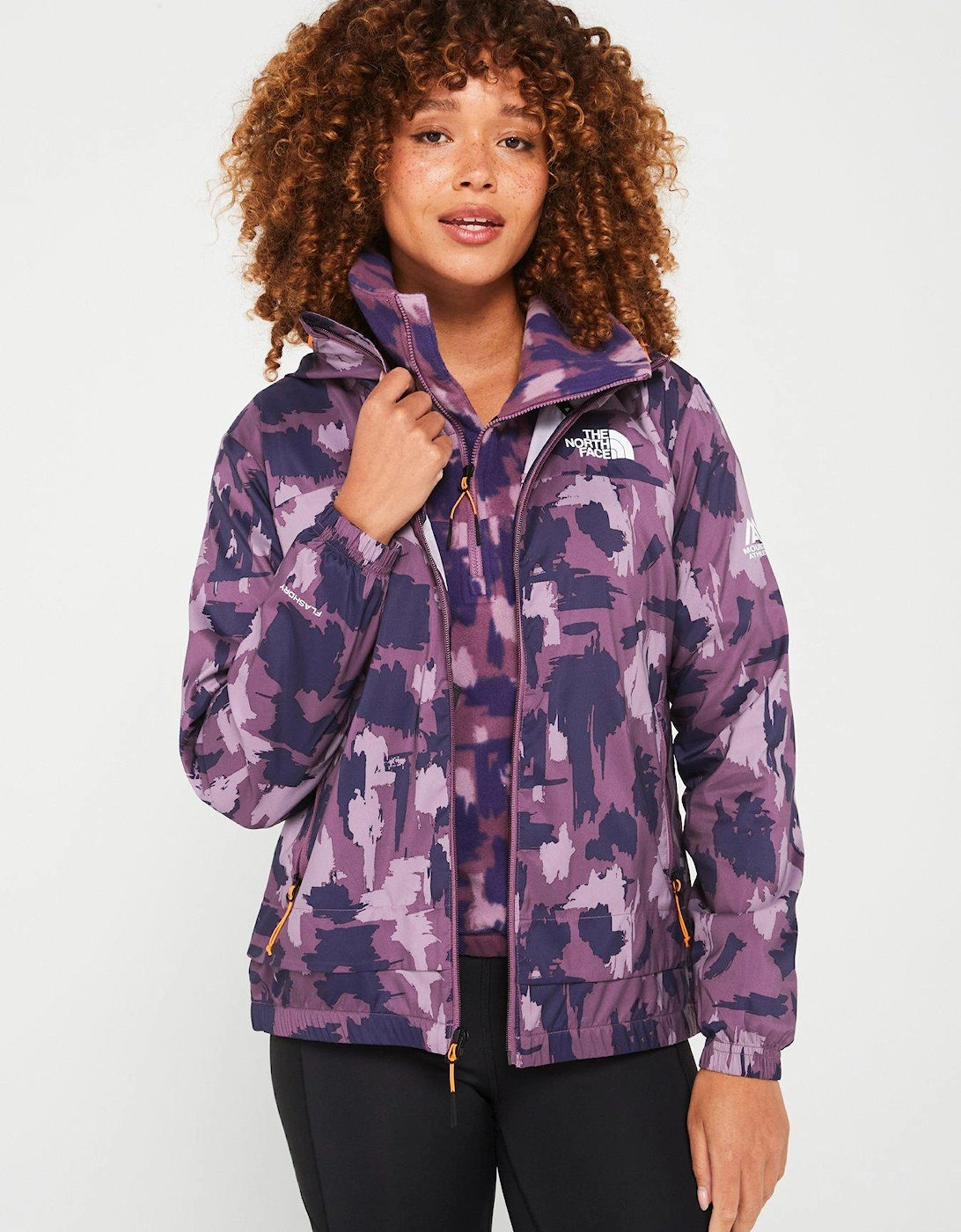 Womens Ma Wind Track Top Print - Multi, 6 of 5