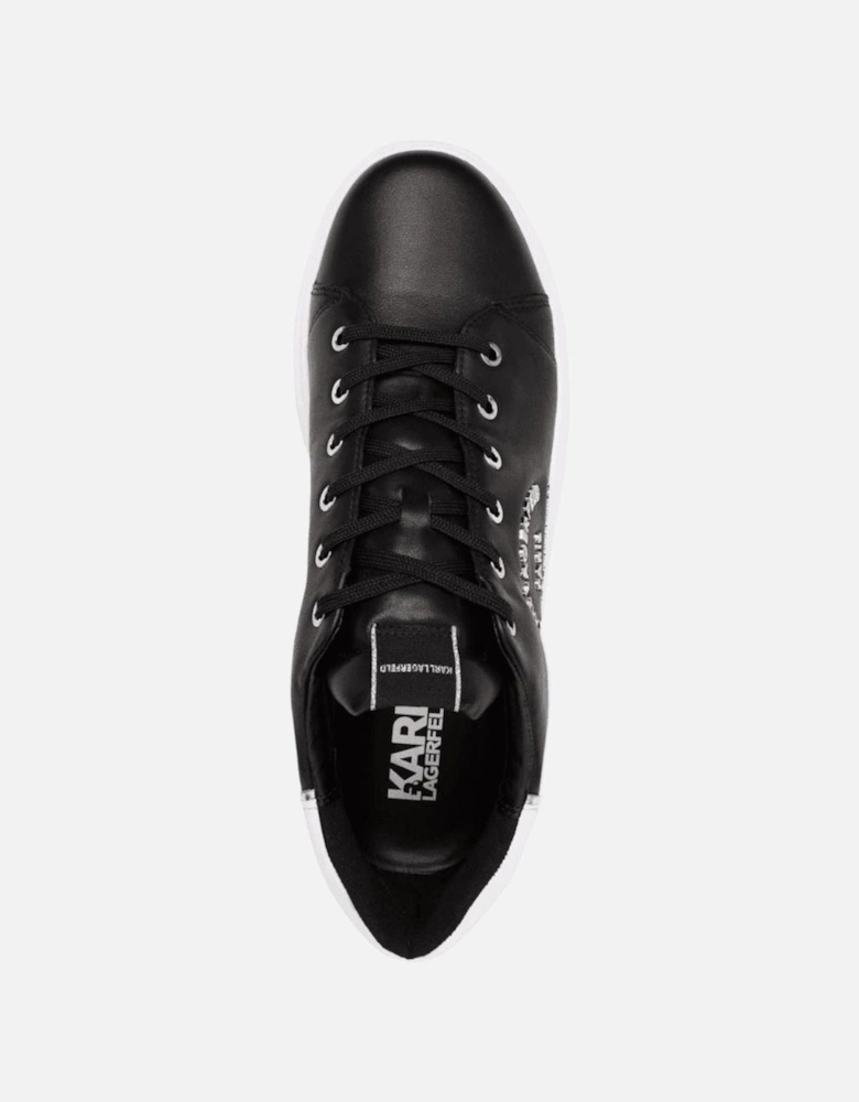 Metal Maison Black/White Leather Sneaker Trainer