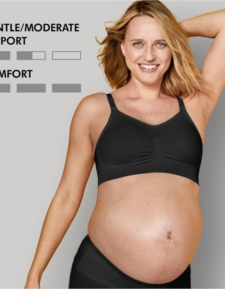 Keep Cool Black Maternity & Nursing Bra