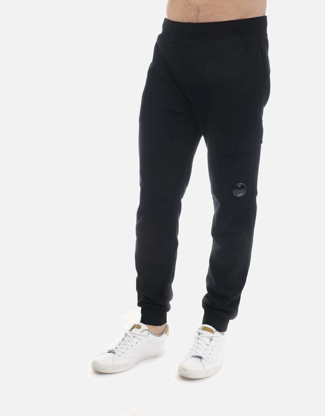 Diagonal Raised Fleece Cargo Sweatpants